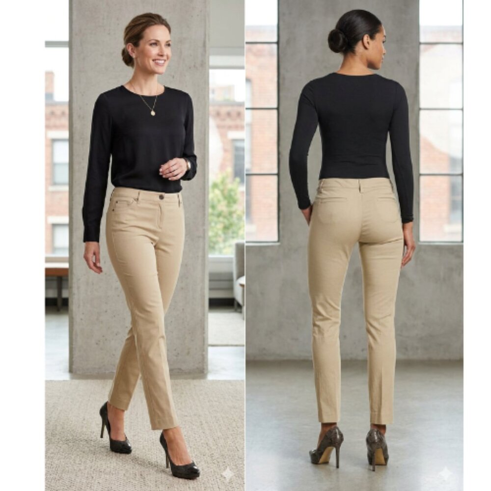 Zac & Rachel Beige pants size 6